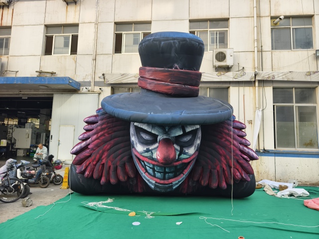 Custom Made Inflatable Scary Clown Head, Personalized Advertising Inflatable for Commercial Display & Mall