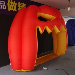 Giant Inflatable Halloween Monster Mouth Arch, Durable Hanging Advertising Inflatable