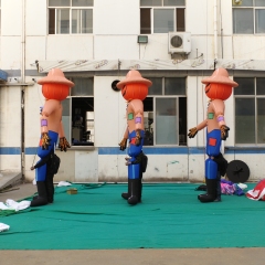 Customized Inflatable Halloween Scarecrow Parade Costume, Advertising Inflatable for Themed Events & Haunted House