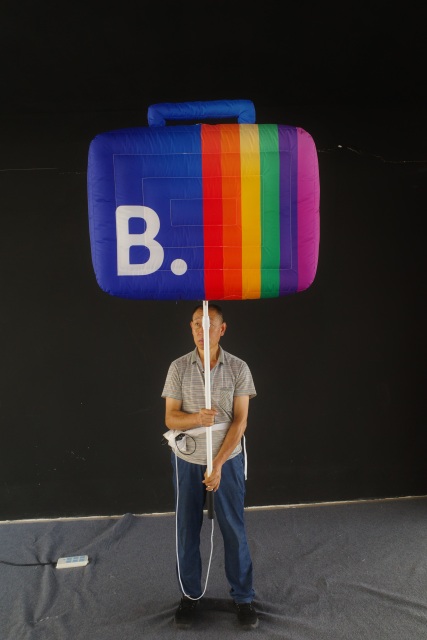 Premium Custom Rainbow Themed Inflatable, Long-Lasting Advertising Inflatable for City Parade & Pride Event