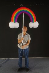 Premium Custom Rainbow Themed Inflatable, Long-Lasting Advertising Inflatable for City Parade & Pride Event