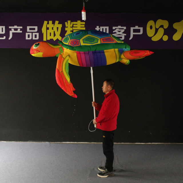 Professional Large Inflatable Turtle Prop, Premium Advertising Inflatable for Commercial Exhibition & Aquarium Event