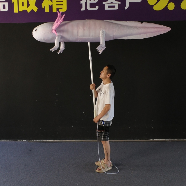 Customized Inflatable Axolotl Parade Prop, Advertising Inflatable for Themed Events & Performance
