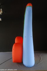 Colorful Gradient Rainbow & Cloud Inflatable, Promotional Advertising Blow up Inflatable for Kids Party & Carnival