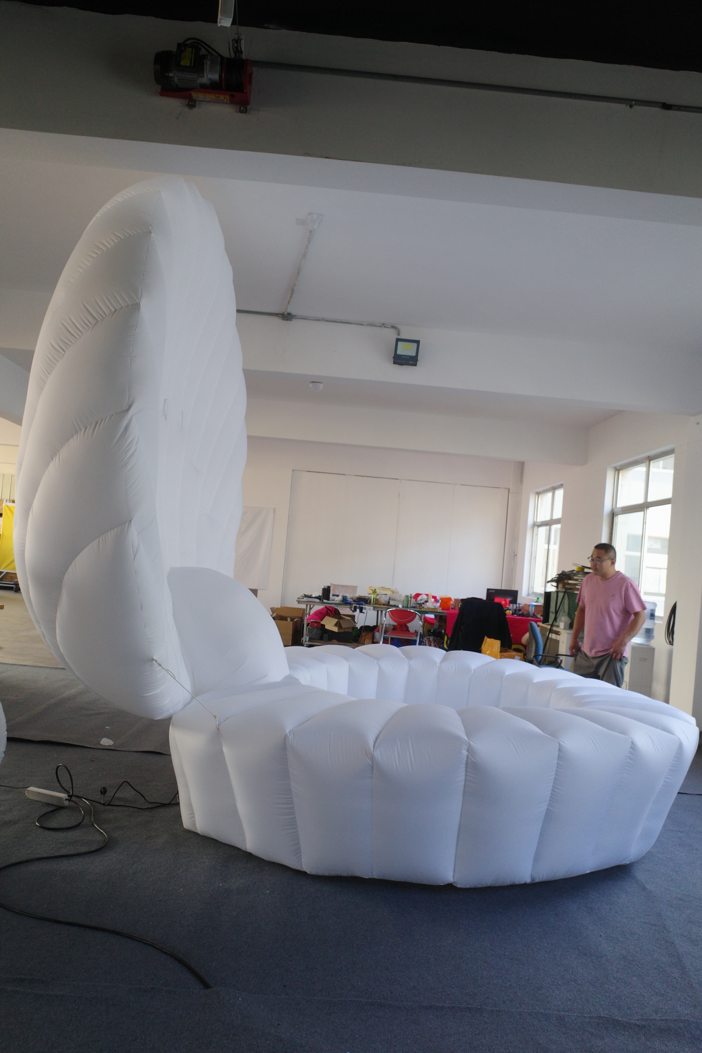 Professional Large Inflatable Clam Shell Prop, Premium Advertising Inflatable for Commercial Exhibition & Aquarium Event