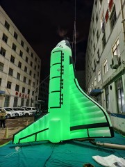 OEM Custom Inflatable Space Shuttle, Commercial Grade Advertising Inflatable for Science Exhibition & Theme Park
