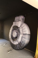 Customized Inflatable Sci-Fi Spaceship Prop, Advertising Inflatable for Exhibition & Commercial Decoration