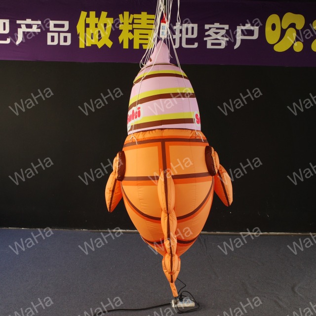 Taiyaki Ice Cream Inflatable, Advertising Inflatable for Food Promotion & Commercial Decoration