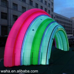 Customized Inflatable Rainbow Arch, Advertising Inflatable for Commercial Decoration & Photo Booth