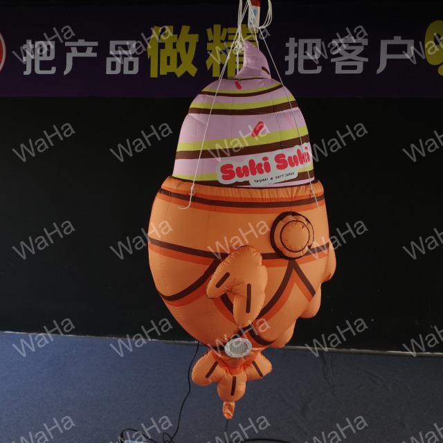 Taiyaki Ice Cream Inflatable, Advertising Inflatable for Food Promotion & Commercial Decoration