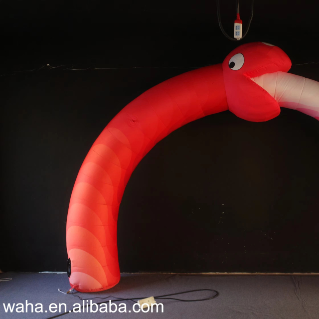 Customized Inflatable Snake Arch, Advertising Inflatable for Holiday Parade & Commercial Decoration