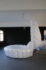 Professional Large Inflatable Clam Shell Prop, Premium Advertising Inflatable for Commercial Exhibition & Aquarium Event