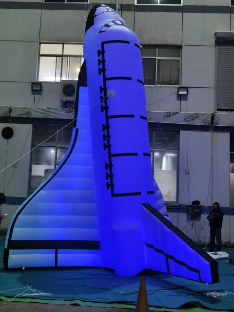 OEM Custom Inflatable Space Shuttle, Commercial Grade Advertising Inflatable for Science Exhibition & Theme Park