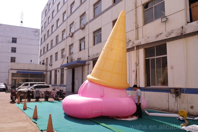 Premium Custom Food Mascot Inflatable, Long-Lasting Advertising Inflatable for Dessert Shop Branding & Promotion