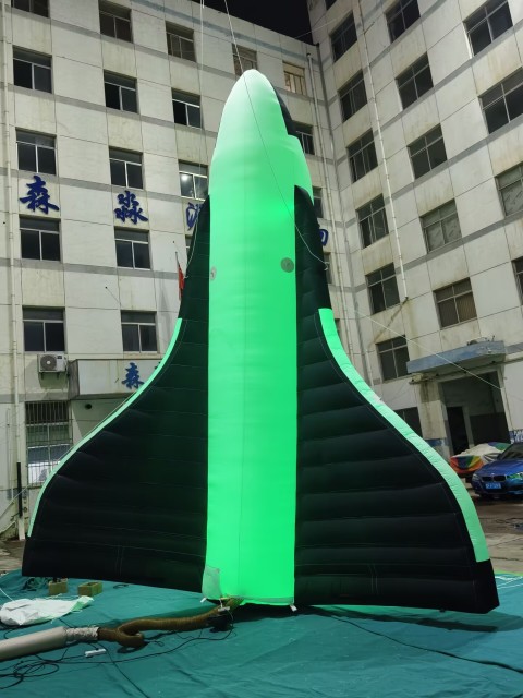 OEM Custom Inflatable Space Shuttle, Commercial Grade Advertising Inflatable for Science Exhibition & Theme Park