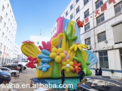 Premium Custom Colorful Floral Art Inflatable, Long-Lasting Advertising Inflatable for Mall & Public Art Project