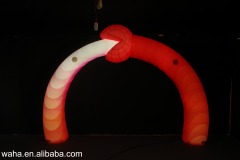Customized Inflatable Snake Arch, Advertising Inflatable for Holiday Parade & Commercial Decoration