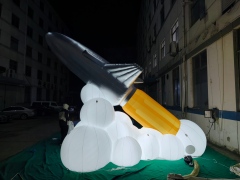 Custom Printed Space Shuttle Inflatable, Promotional Advertising Blow up Inflatable for STEM & Space Themed Event