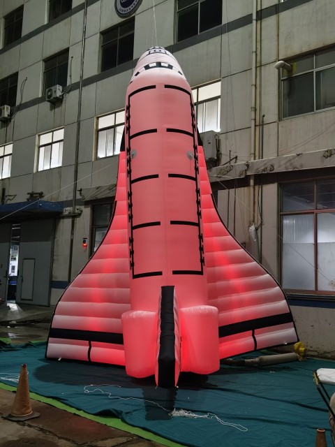 OEM Custom Inflatable Space Shuttle, Commercial Grade Advertising Inflatable for Science Exhibition & Theme Park