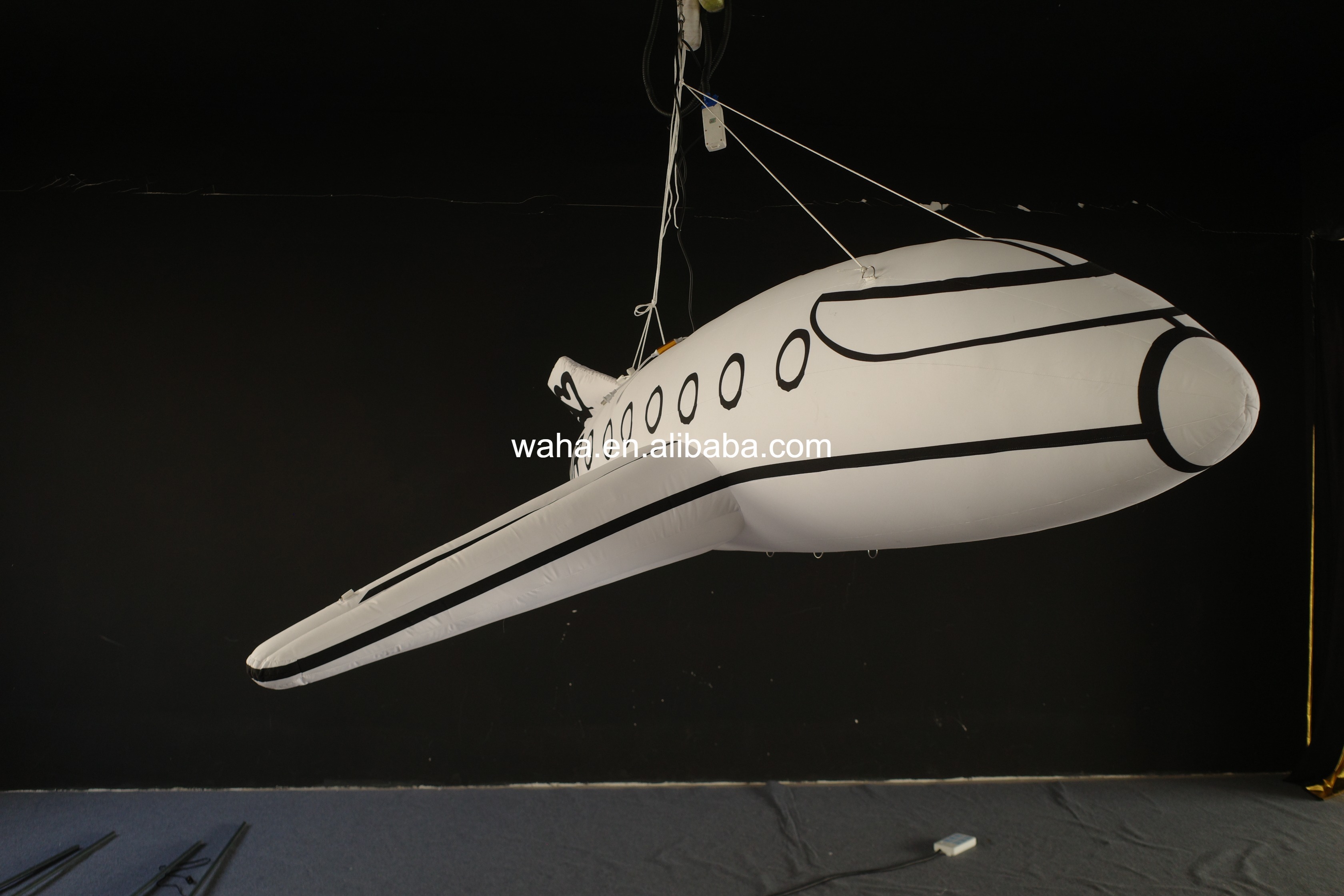 Customized Inflatable Hanging Airplane Model, Advertising Inflatable for Commercial Decoration & Photo Booth