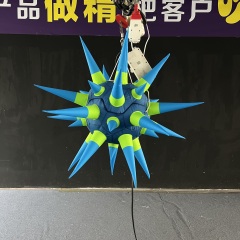 Hanging Inflatable Spike Ball for Event Decor, Durable Advertising Inflatable