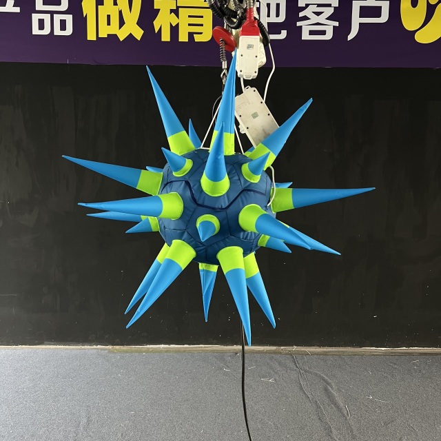 Hanging Inflatable Spike Ball for Event Decor, Durable Advertising Inflatable