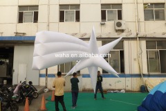 Customized Inflatable Spiky Sphere with Metallic Spikes, Advertising Inflatable for Ceiling Installation & Commercial Decoration