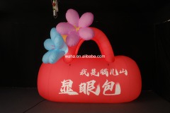 Customized Inflatable "Viral Handbag" Model, Advertising Inflatable for Tourism Decoration & Photo Booth