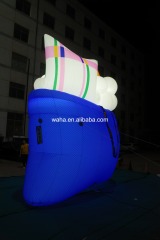 Custom Printed Giant Tote Bag Inflatable, Personalized Advertising Inflatable for Brand Promotion & Retail Activation