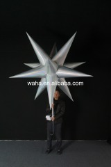 Premium Custom Metallic Star Themed Inflatable, Long-Lasting Advertising Inflatable for Mall & Festival Display
