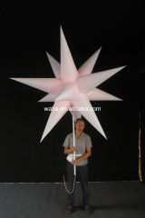 Customized Inflatable LED Striped Star Sculpture, Advertising Inflatable for Ceiling Installation & Commercial Decoration