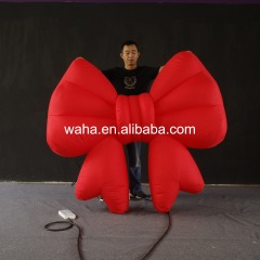 Premium Custom LED Bow Themed Inflatable, Long-Lasting Advertising Inflatable for Night Market & Mall Display