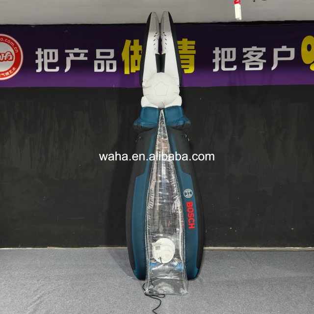 Giant Custom Tool Pliers Inflatable for Hardware Brand Promotion, Durable Advertising Inflatable