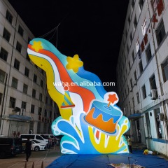 Custom Printed Colorful Abstract Inflatable, Personalized Advertising Inflatable for Mall & Art Exhibition