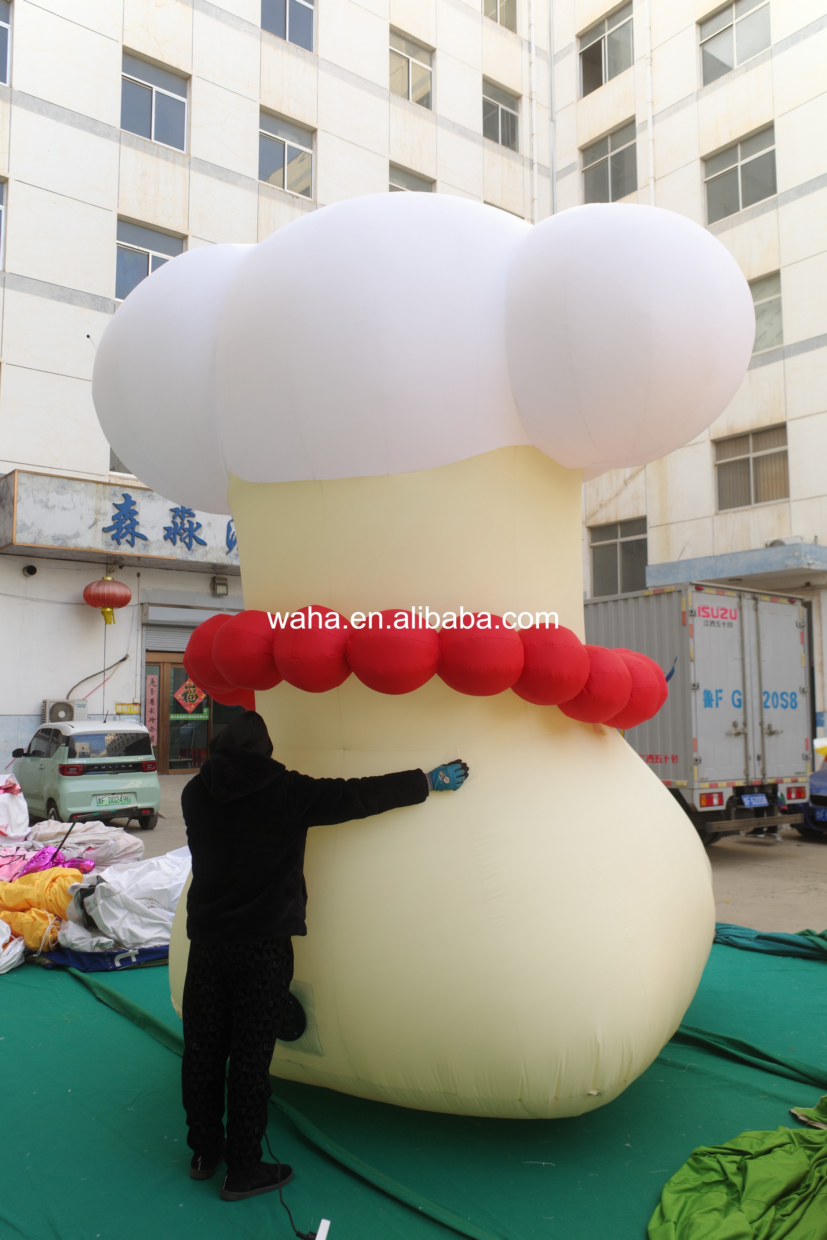 Customized Inflatable Lucky Foot Sculpture, Advertising Inflatable for Commercial Decoration & Photo Booth