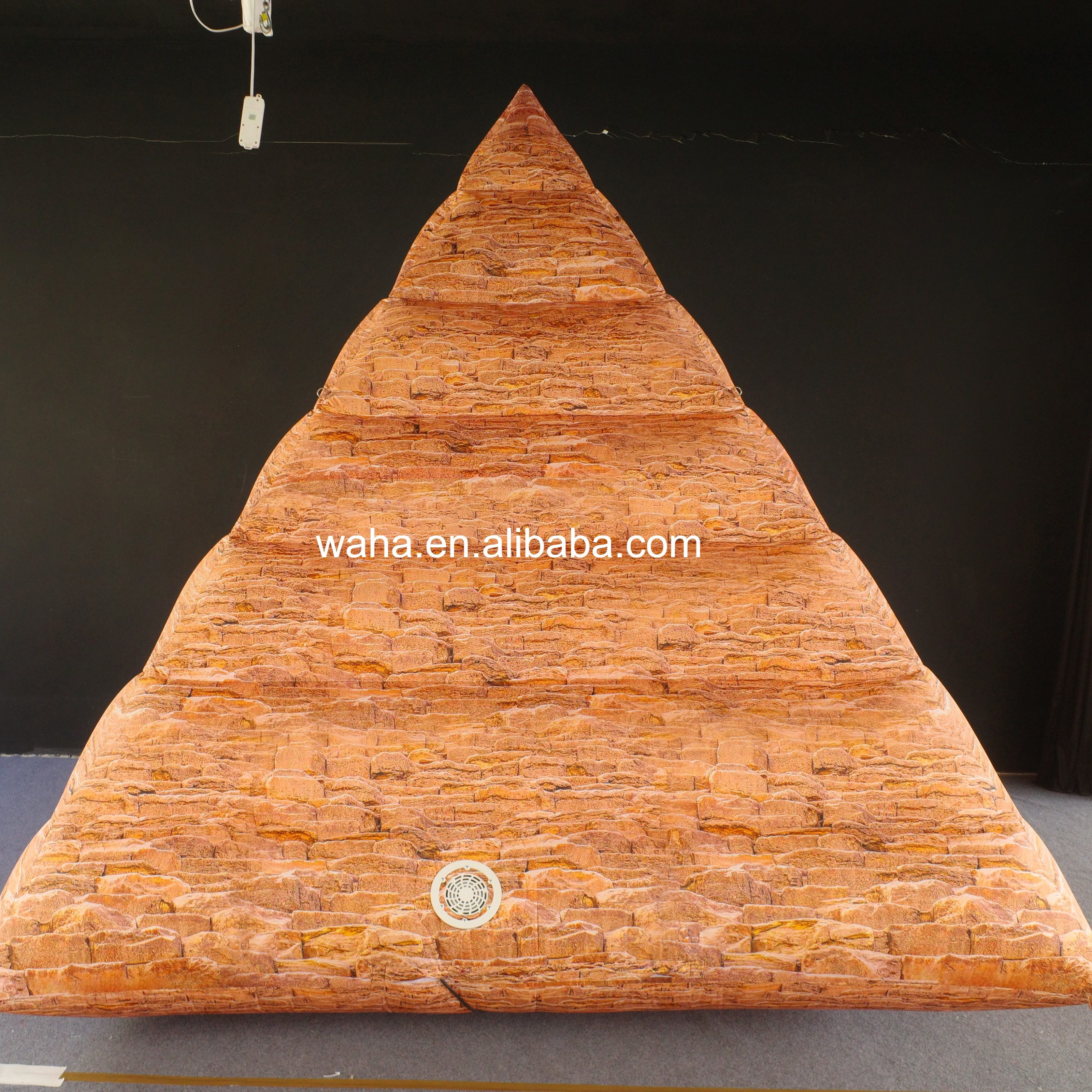Custom Printed Ancient Pyramid Inflatable, Personalized Advertising Inflatable for Theme Park & Exhibition Display
