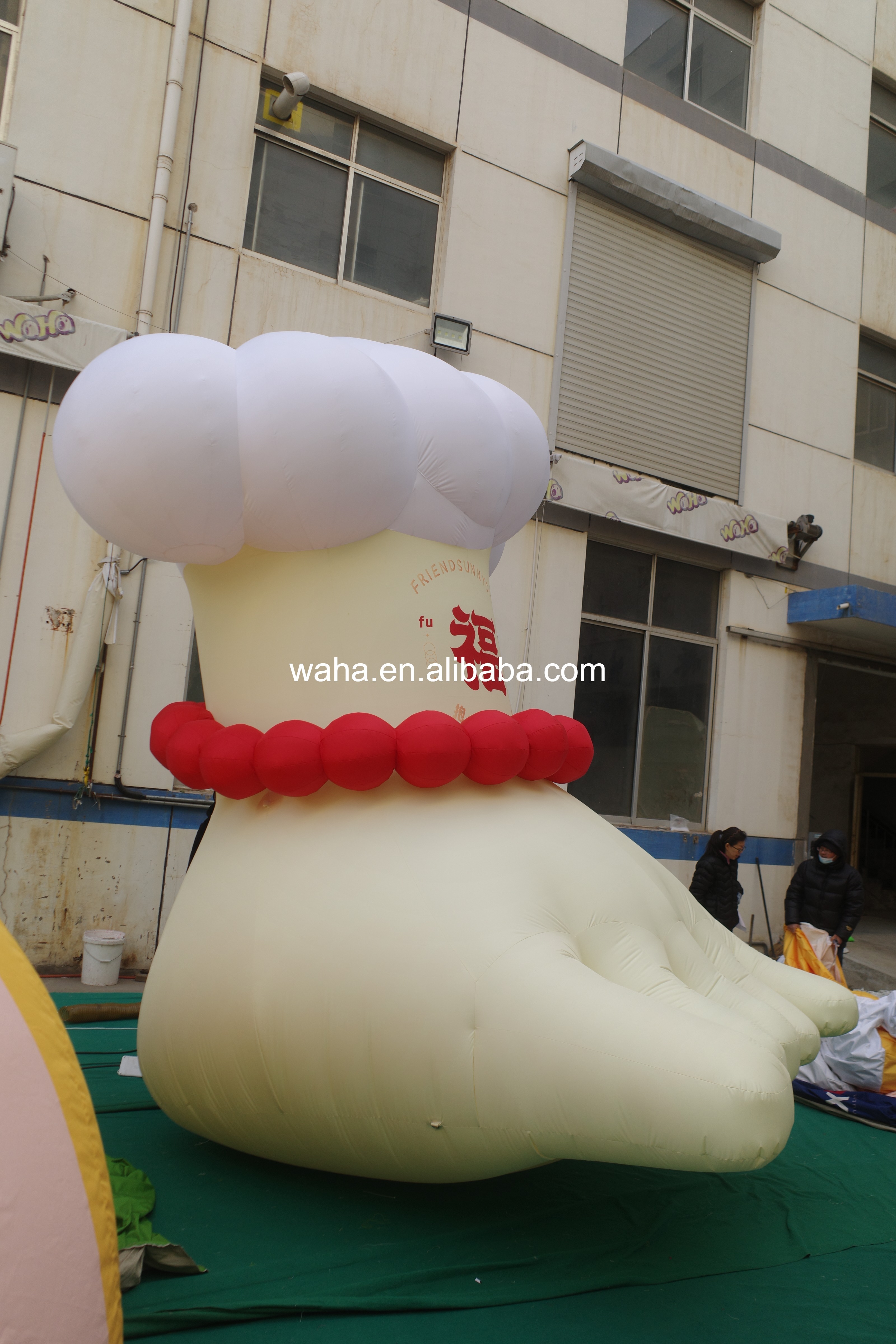 Customized Inflatable Lucky Foot Sculpture, Advertising Inflatable for Commercial Decoration & Photo Booth