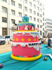Customized Inflatable Pastel Cake Sculpture, Advertising Inflatable for Commercial Decoration & Photo Booth