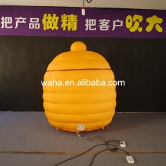 Rotating Honey Pot Inflatable Prop, Promotional Advertising Blow up Inflatable for Theme Park & Carnival