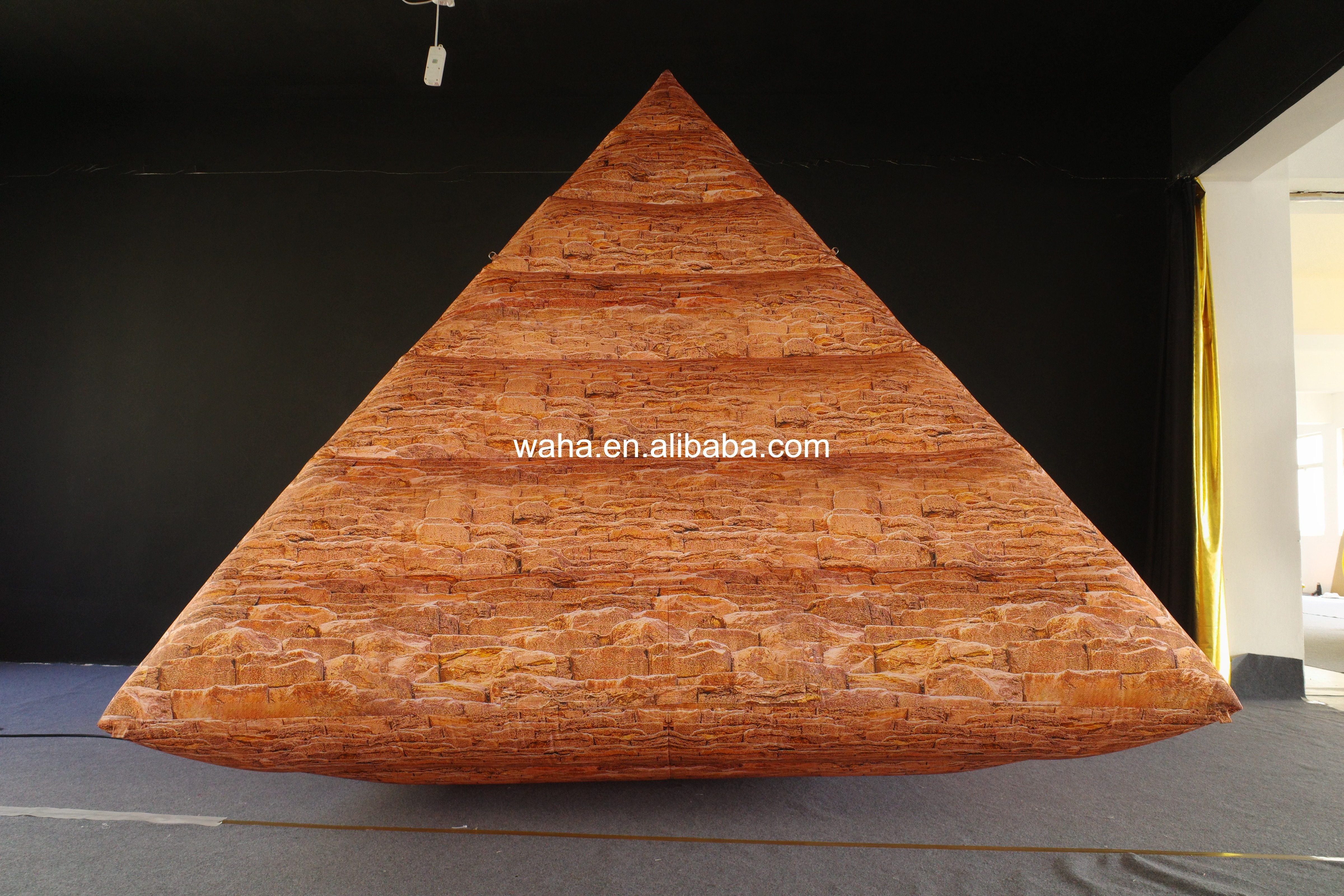 Custom Printed Ancient Pyramid Inflatable, Personalized Advertising Inflatable for Theme Park & Exhibition Display