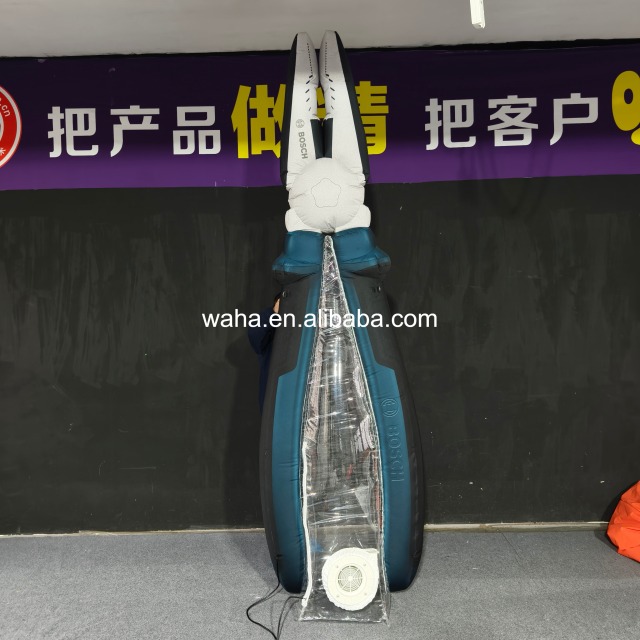 Giant Custom Tool Pliers Inflatable for Hardware Brand Promotion, Durable Advertising Inflatable