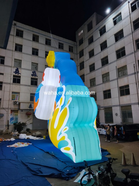 Custom Printed Colorful Abstract Inflatable, Personalized Advertising Inflatable for Mall & Art Exhibition