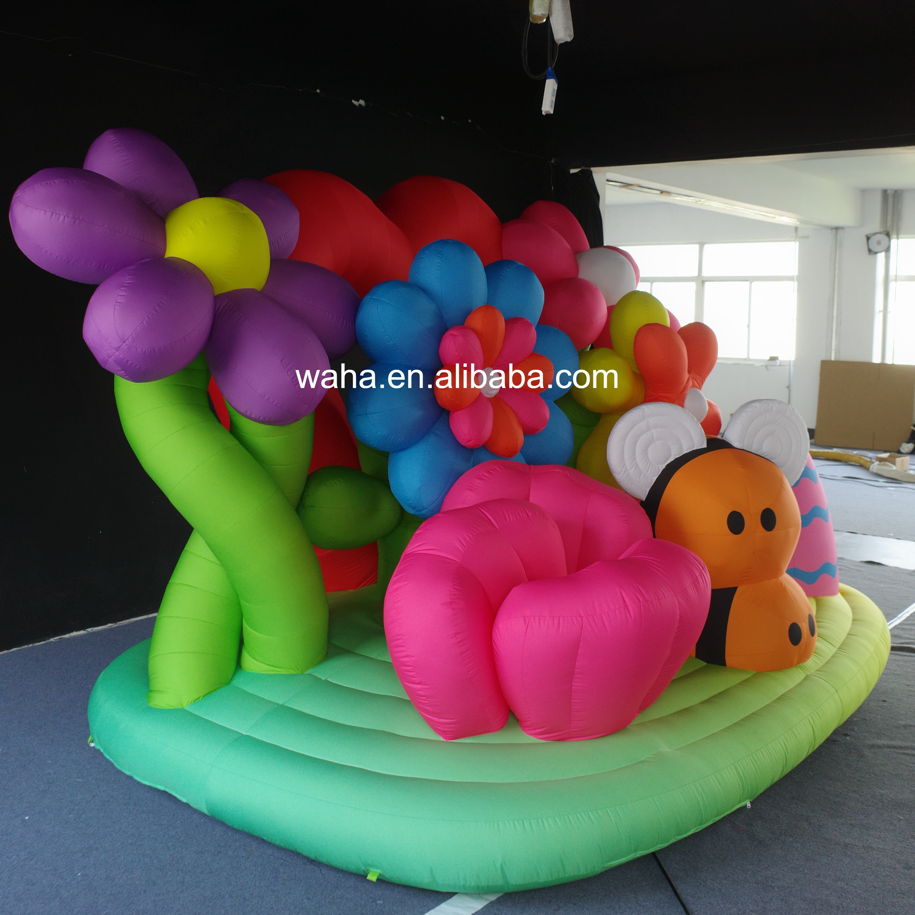 Giant Spring Garden Inflatable for Kids & Festival Decor, Durable Advertising Inflatable