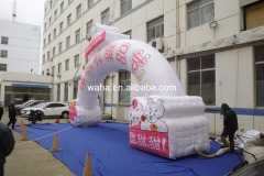 Premium Dessert Festival Themed Inflatable Arch, Long-Lasting Advertising Inflatable for Mall & Food Fair Display