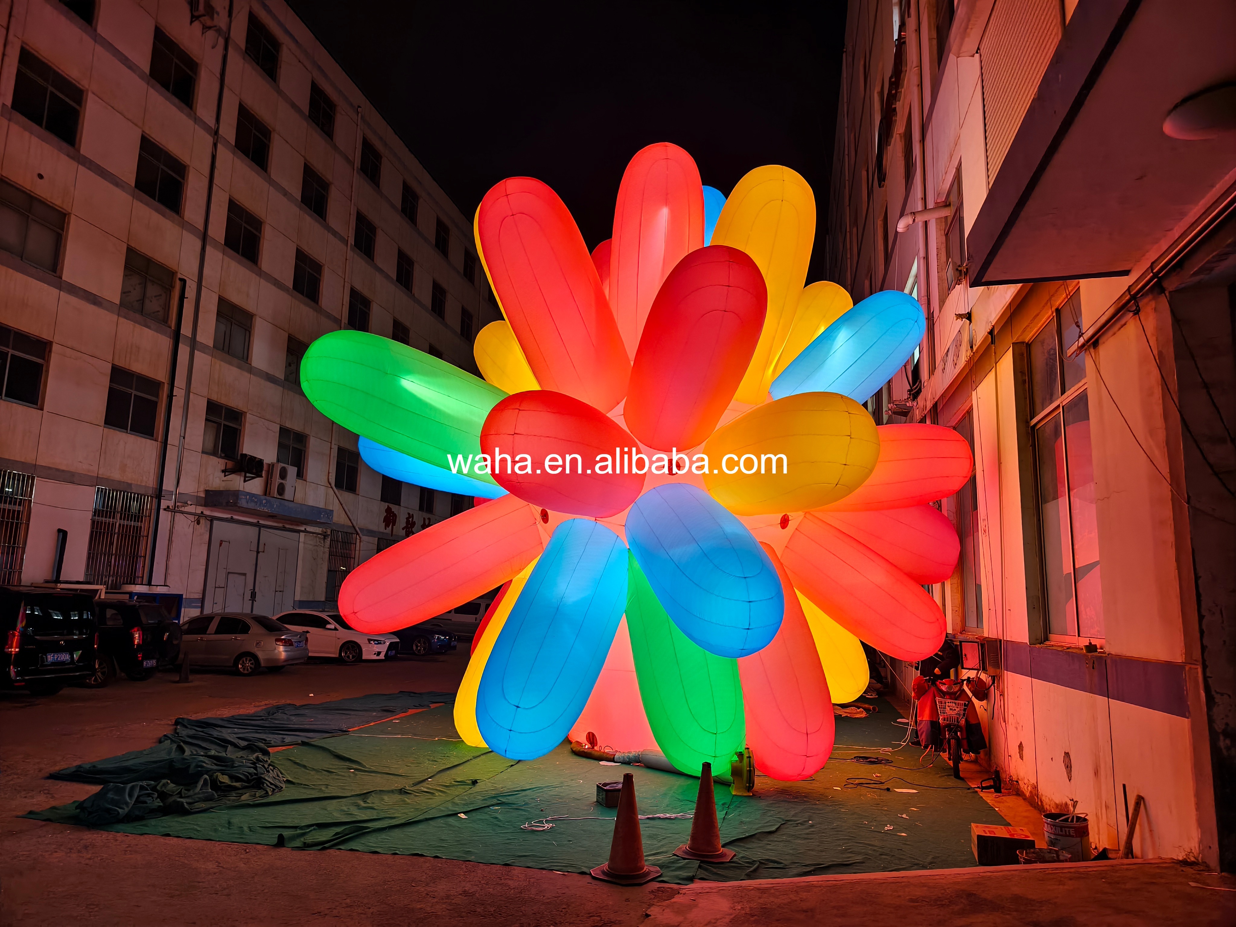 Custom Firework Inflatable Prop, Advertising Inflatable for Celebration & Night Show