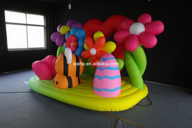 Giant Spring Garden Inflatable for Kids & Festival Decor, Durable Advertising Inflatable