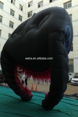High Quality Realistic Venom Monster Mouth Inflatable, Heavy-Duty Advertising Inflatable for Long-Term Display