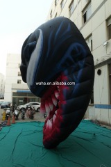 High Quality Realistic Venom Monster Mouth Inflatable, Heavy-Duty Advertising Inflatable for Long-Term Display