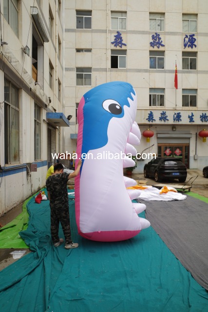 Customized Shark Mouth Inflatable Sculpture, Advertising Inflatable for Commercial Decoration & Photo Booth