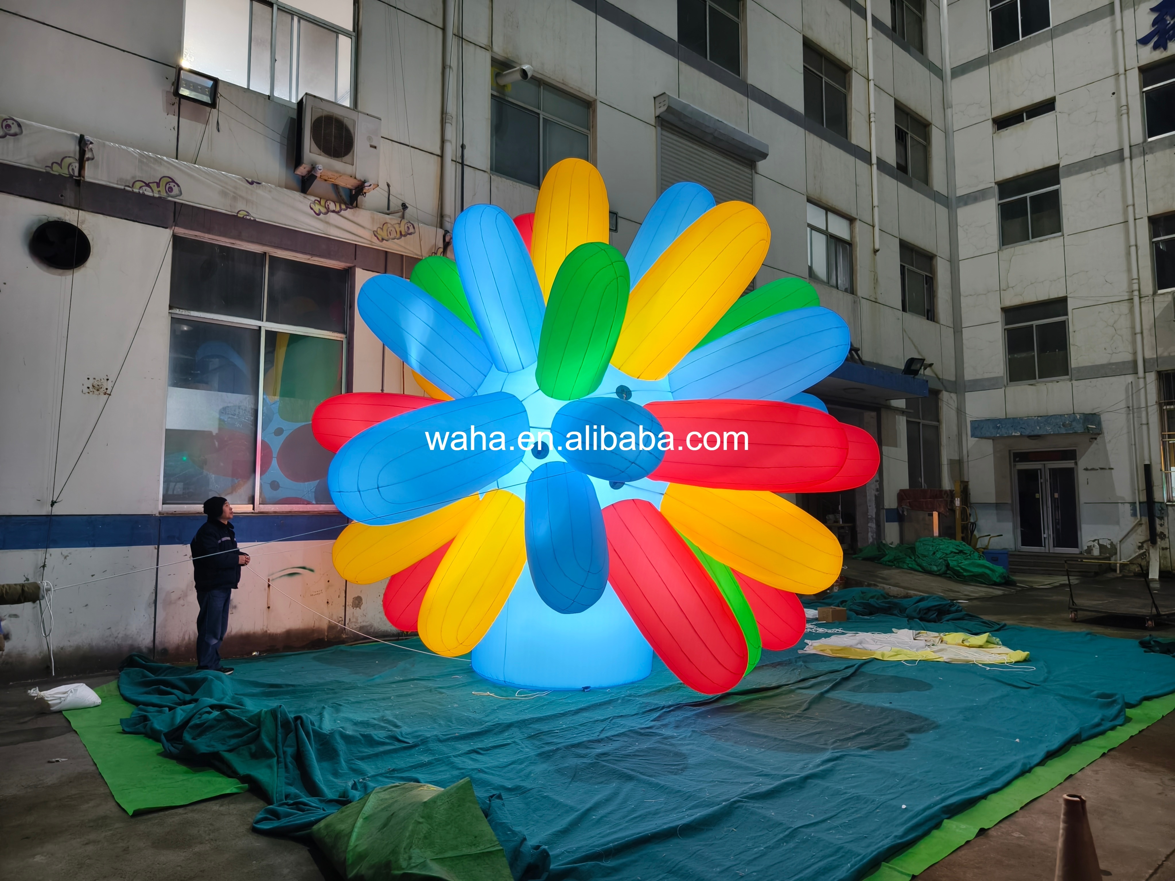 Custom Firework Inflatable Prop, Advertising Inflatable for Celebration & Night Show